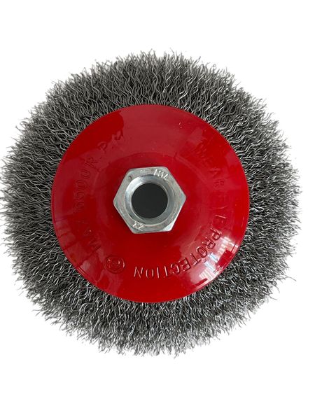 Rundbürsten Drahtbürsten 115mm Bürsten gewellt Winkelschleifer Flex 3x