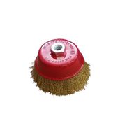 Topfbürsten Drahtbürste 125mm Bürste gewellt Winkelschleifer & Flex 6x