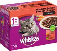 Portionsbeutel Multipack 1+ Klassische Auswahl in Sauce 12 x 100g
