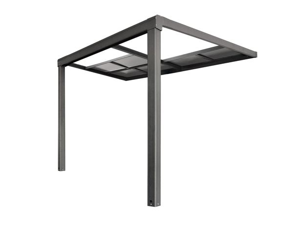 Terrassenüberdachung, Überdachung "Veranda" Slide-roof "- ca.3 x 3 m