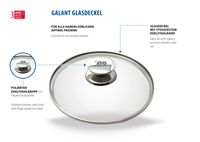 ELO Glasdeckel 32cm "Galant"