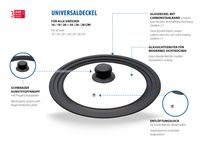 ELO Universalglasdeckel 24/26/28 cm