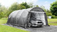 Folien Autogarage, ca. 300 x 600 x 240 cm - Grau