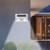 LED Solar 2er Spotlicht