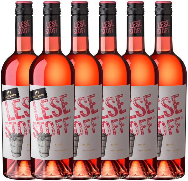 Lauffener Lesestoff Rosé QbA 0,75l - 6er Karton