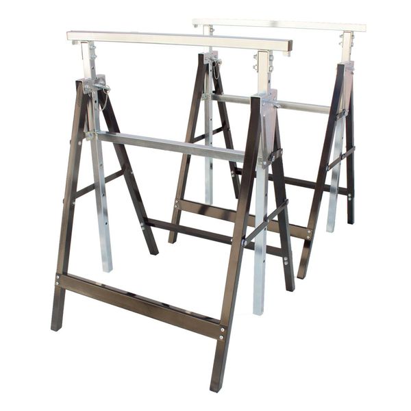 Unterstellbock 2er Set, 7-fach höhenverstellbar
