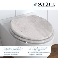 MDF WC-Sitz LIGHT WOOD