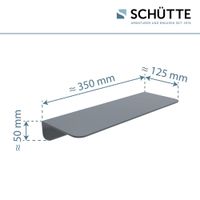 Duschablage Duschregal ohne Bohren, Bad Regal für Badezimmer