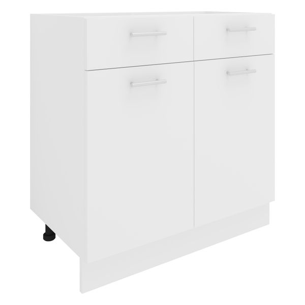 Küchenschrank Breite 80 cm Schublade Unterschrank Küche Küchenmöbel Esilo