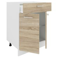 Küchenschrank Breite 60 cm Schublade Unterschrank Küche Küchenmöbel Esilo
