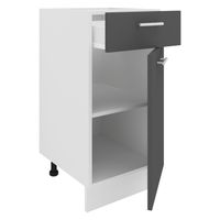 Küchenschrank Breite 40 cm Schublade Unterschrank Küche Küchenmöbel Esilo