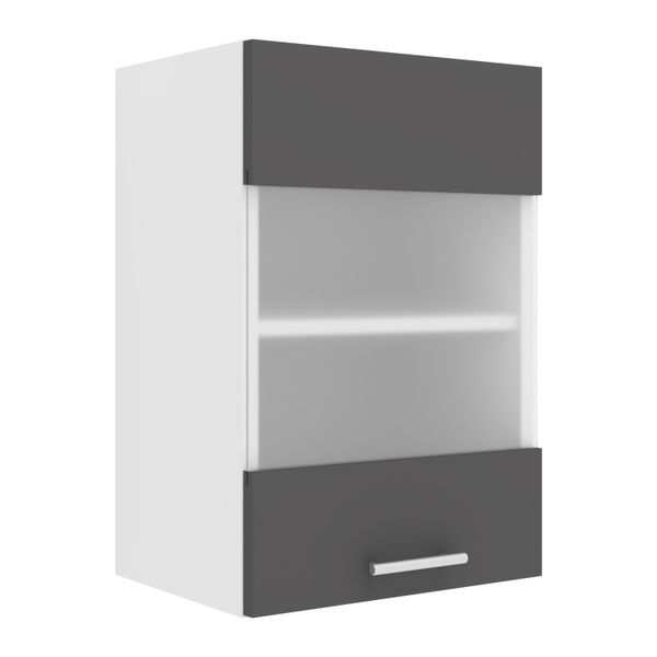 Küchenschrank Breite 40 cm Matt Glastür Hängeschrank Küche Küchenmöbel Esilo
