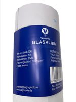 Glasfaservlies Vorgestrichen 100g/m² Anstrichvlies Malervlies 100m²