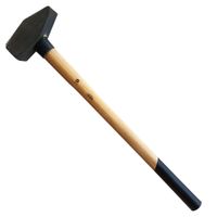 Schlosserhammer Hickorystiel 3 kg Hammer Vorschlaghammer Stielschutz