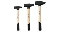 Profi 3 tlg Set Schlosserhammer Schlosser Hammer 200 800 1000 g Hämmer