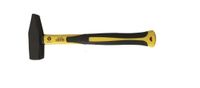 Profi 3 tlg Set Schlosserhammer Fiberglas Stiel Schlosser 500g 800g 1000g