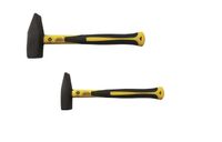 Profi 2 tlg Set Schlosserhammer Fiberglas Stiel Schlosser 300g 1000 g