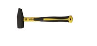 Schlosserhammer Fiberglasstiel 500g Schlosser Hammer Hämmer Stielschutz