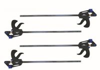 4x Schnellspannzwinge 600 mm Einhandzwinge Klemmzwinge Schraubzwinge