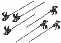 6x Schnellspannzwinge 450 mm Einhandzwinge Klemmzwinge Schraubzwingen
