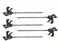 5x Schnellspannzwinge 100 mm Einhandzwinge Klemmzwinge Schraubzwingen