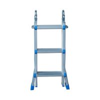 Klappleiter Teleskopleiter Stehleiter 4 x 3 Mehrzweckleiter Alu Leiter