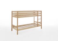 Etagenbett Lupo mit 2 Liegeflächen 90 x 200 cm, inkl. 2 Rolllattenroste, Buche massiv geölt