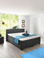 Boxspringbett Elbe anthrazit 180x200