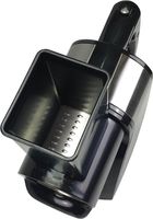 BP.400 elektrischer Gemüsehobel aus Stahl mit 3 Aufsätzen, Julienne Scheiben & Reibe