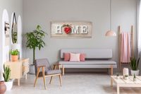 800W marmony® Infrarot-Heizung Motiv "Home"