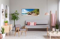 800W marmony® Infrarot-Heizung Motiv "Blue Lagoon"