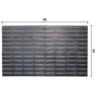 Werkstattregal Sortierkasten Kleinteileregal Stapelboxen 45tlg.