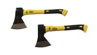 Spaltaxt Gartenaxt Axt Beil 600 1000 g mit Fiberglasstiel 2 tlg Set