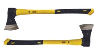 Spaltbeil Axt Beil Holzaxt 1250g mit Fiberglasstiel Universalaxt
