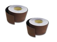 2 Rollen Klett Schleifpapier 115mm x 10m Rollenschleifpapier P150