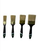Malerpinsel Lasur Pinsel 48 tlg Set Flachpinsel 25/38/50/63 mm je 12