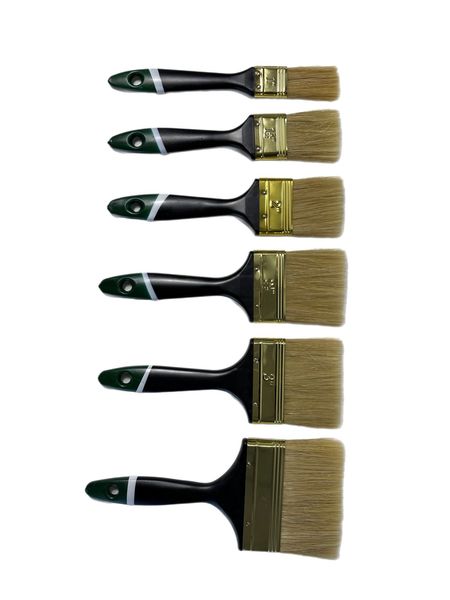 Malerpinsel Pinsel 144 tlg Set Flachpinsel 25/38/50/63/75/100 mm je 24