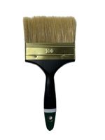 Malerpinsel Lasur Flach englische Form 6x univers. Flachpinsel 100 mm