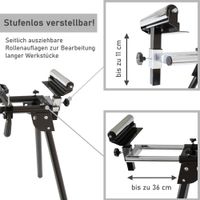 Maschinenuntergestell für Kappsäge, Maschinentisch
