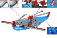 Fliesenschneider 630mm Schneidmaschine 9-fache Kugellagerführung