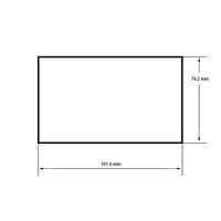 6x Versandetiketten 2000 Labels Versandlabel 76,2x101,6 mm Etiketten