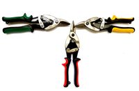 Blechschere Metallschere Gerade/Rechts/Links Set 250mm je 1 Stück