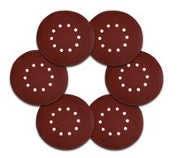 25x Klett Schleifscheiben 225 Schleifpapier 10 Loch Körnung 40