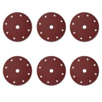 25 St. x Klett Schleifscheiben Schleifpapier Ø 150 mm 9 Loch Korn 120