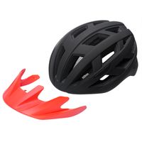 Spielwerk Kinderhelm schwarz-orange Größe S/M