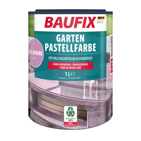 Garten Pastellfarbe waldbeere halbtransparent matt, 1 Liter, Holzfarbe