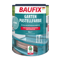 Garten Pastellfarbe petrol halbtransparent matt, 1 Liter, Holzfarbe