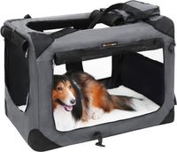 Hundetasche, ca. 70 x 52 x 52 cm - Grau