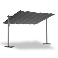 Sonnendach WAVED 4x2,5 m Anthrazit