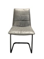 Esszimmerstuhl Sam Grau Vintage Lederlook Bezug